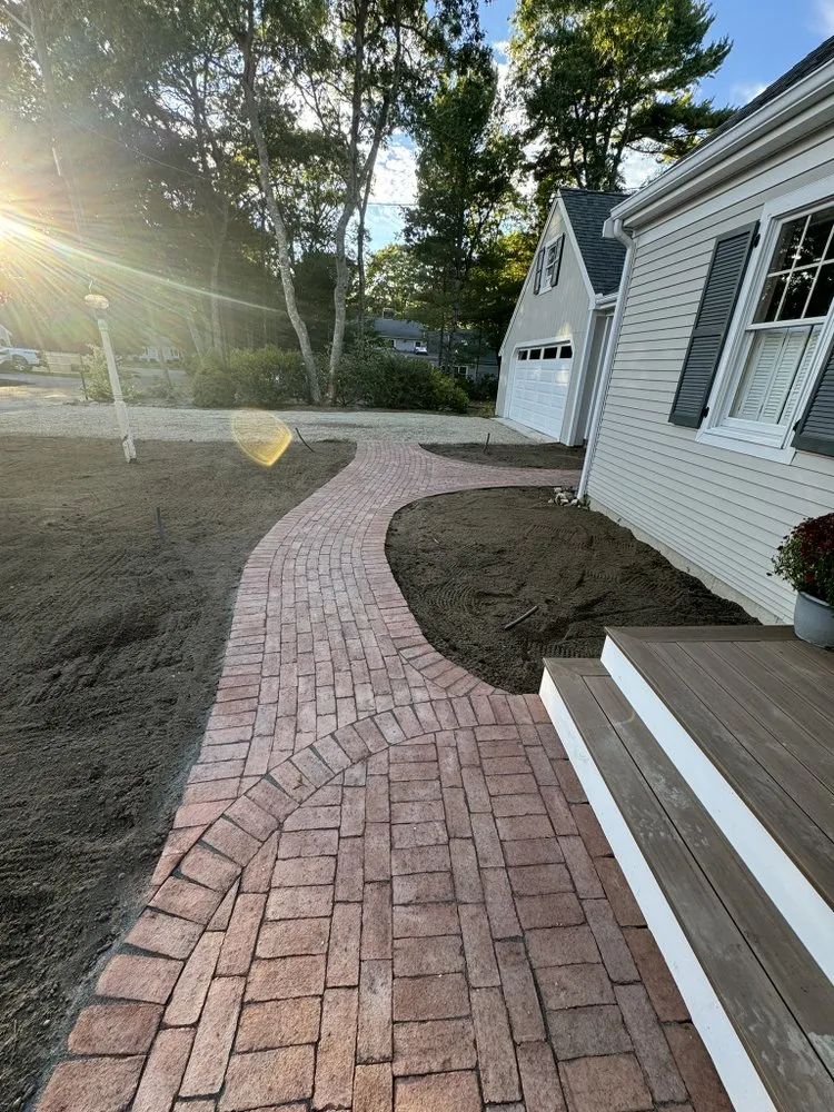 Custom lawn care service in Plymouth, MA - AJ Land Construction