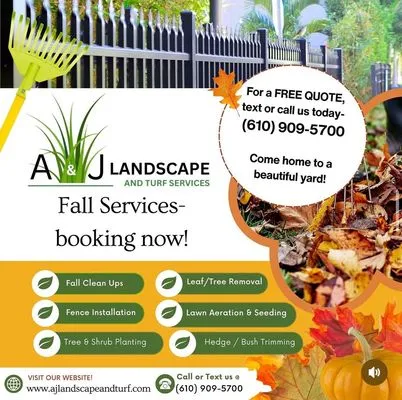 A&J Landscape and Turf Services Logo