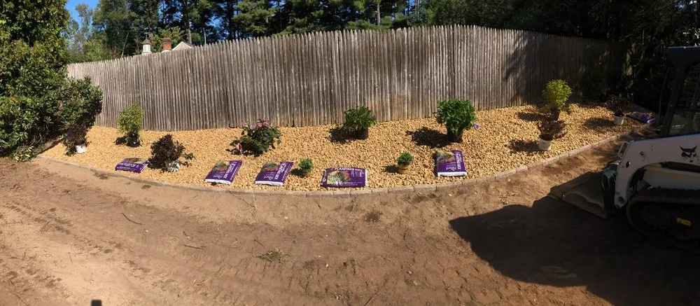 Custom landscaping services for beautiful yards in South Hadley, MA by A&J Landscape Services