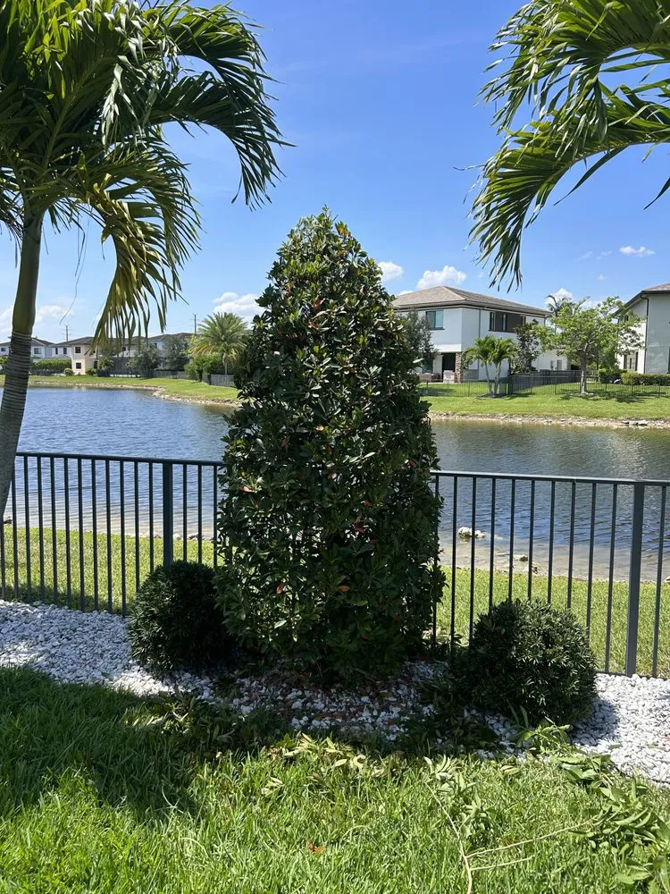 Affordable garden landscaping for homes in Coral Springs, FL by AJ Landscaping