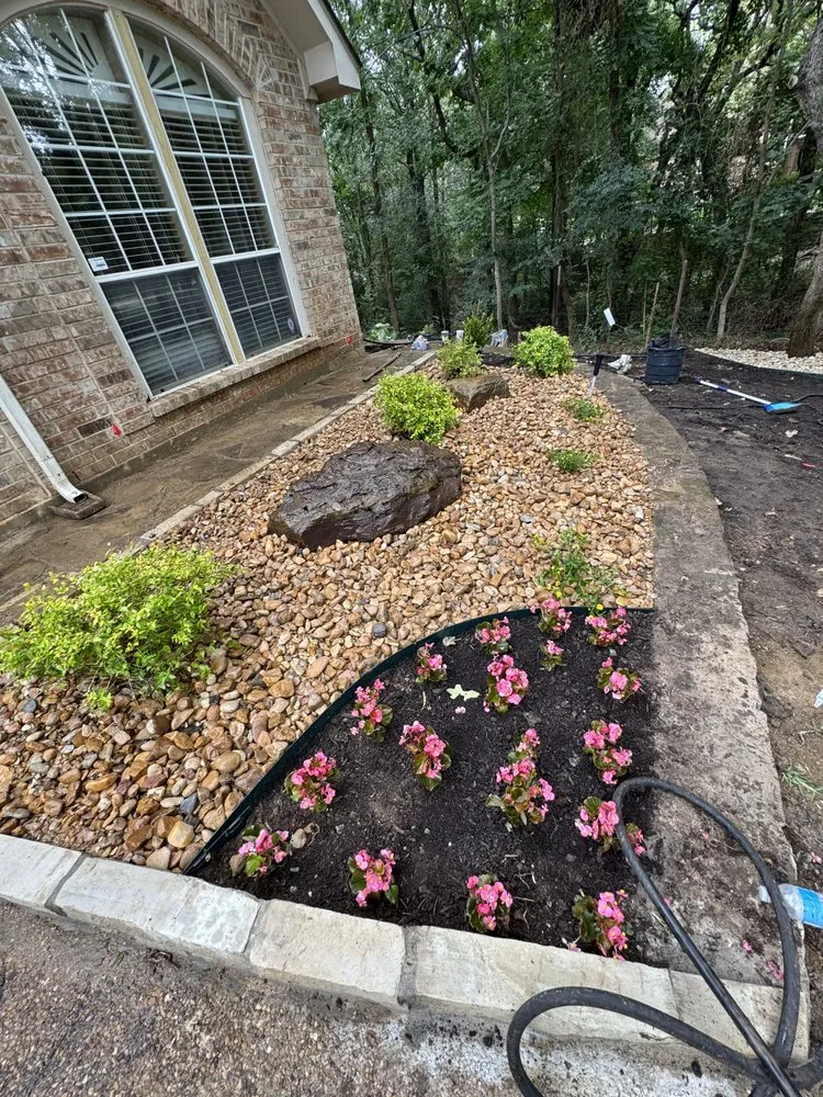 Trusted outdoor landscaping in Dallas, TX by AJ Landscaping
