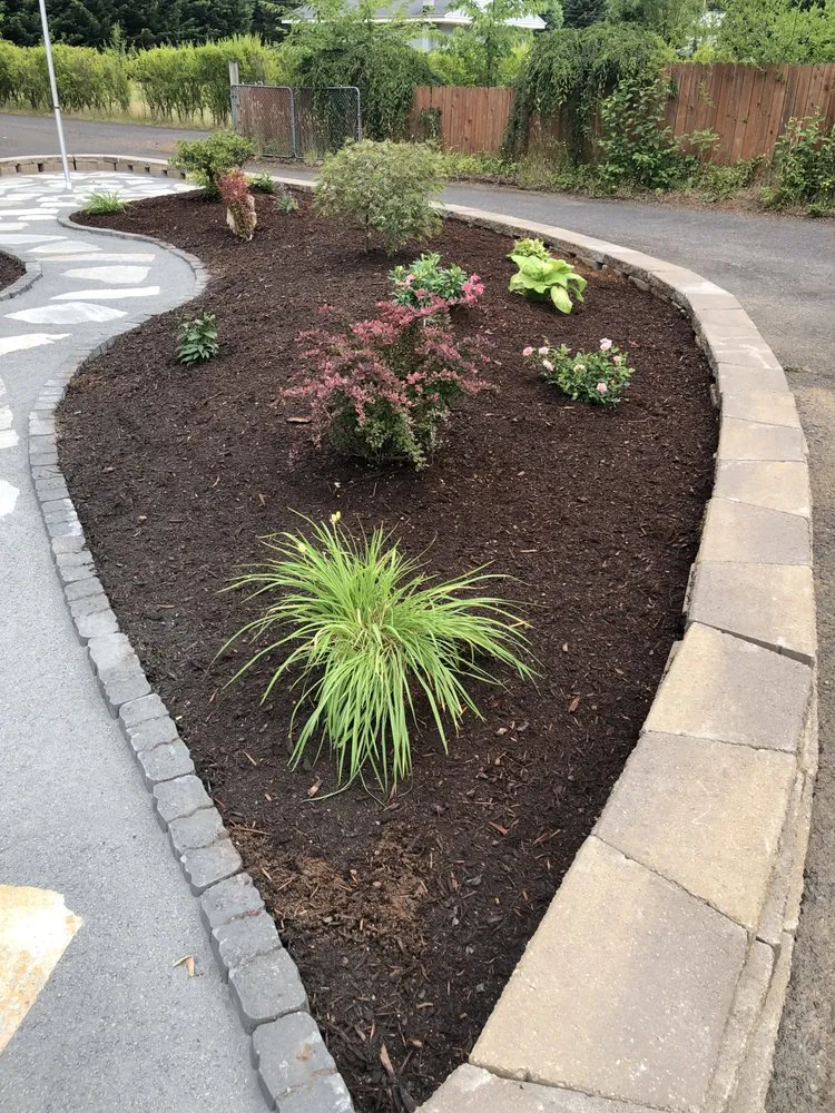 Custom lawn mowing service with custom design across Vancouver, WA - A&J Landscaping