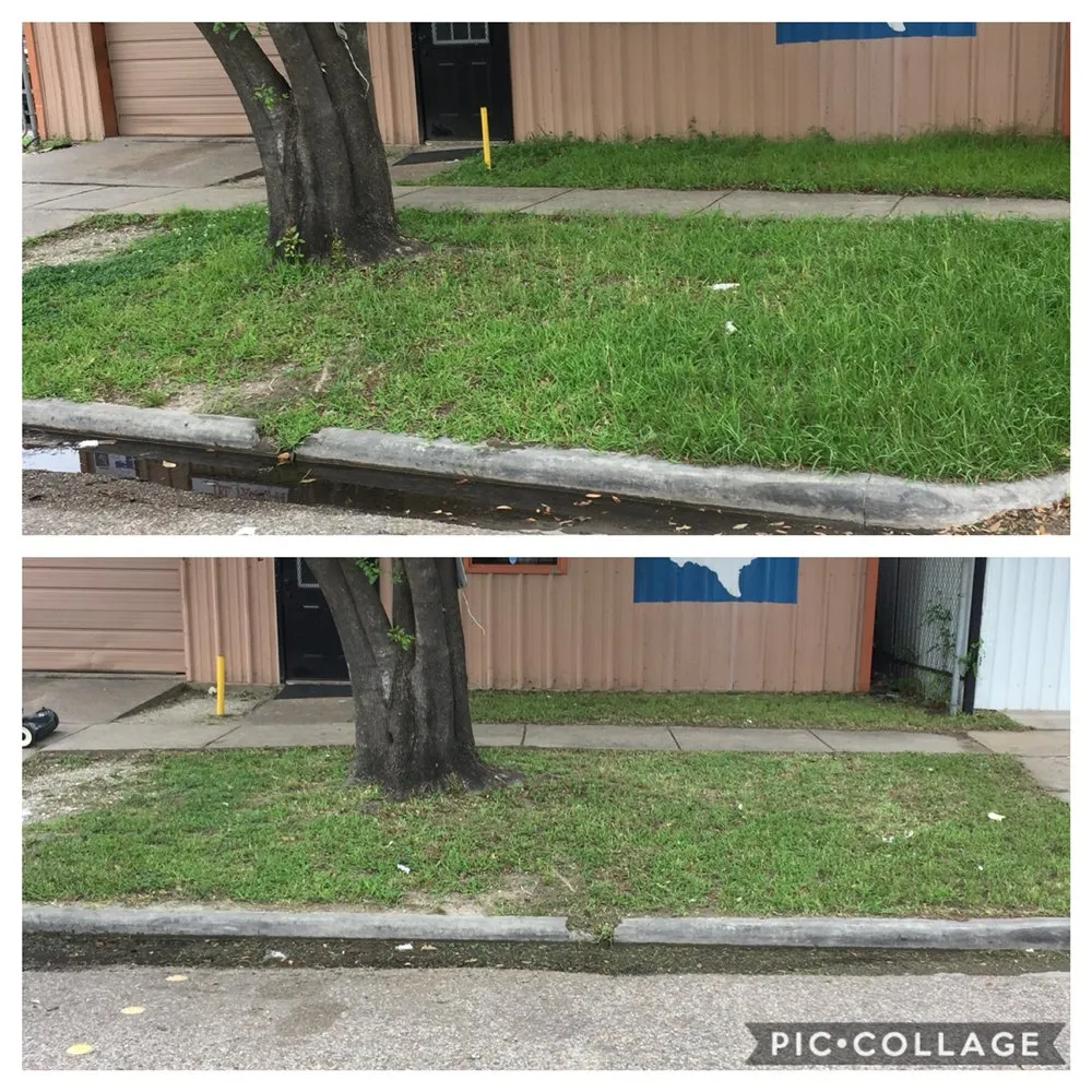 Custom lawn mowing service with custom design across Houston, TX - A&J Lawn And Car Wash Service