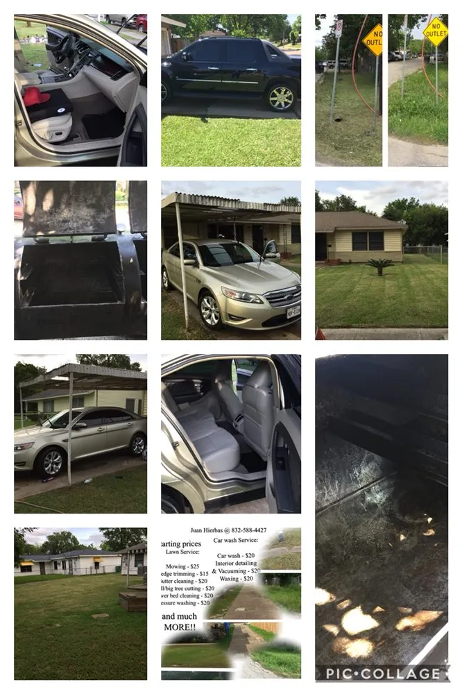 Affordable yard maintenance in Houston, TX by A&J Lawn And Car Wash Service