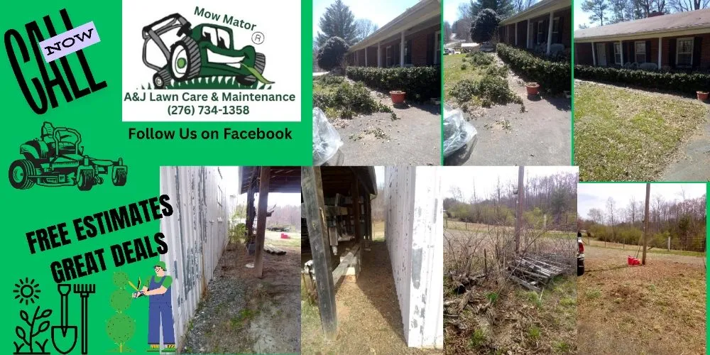 Affordable yard maintenance experts serving Martinsville, VA - A&J Lawn Care & Maintenance