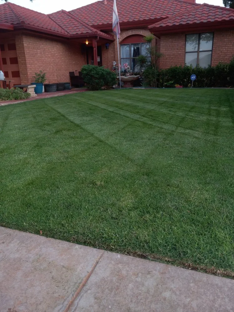 Top-rated garden landscaping in Lubbock, TX by Aj Lawns