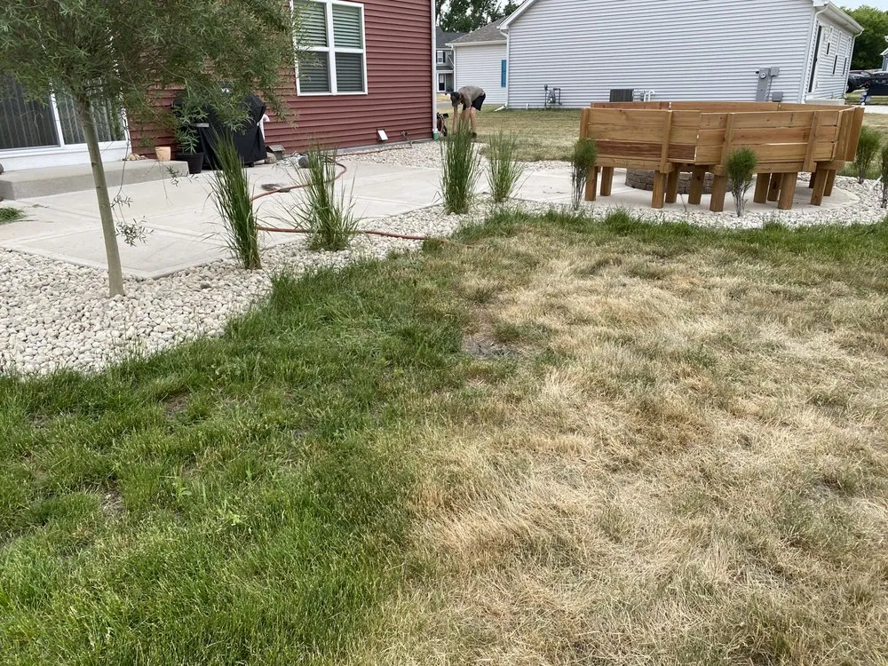 Custom landscape installation for outdoor upgrades across Elkhorn, WI - AJ Outdoor Services