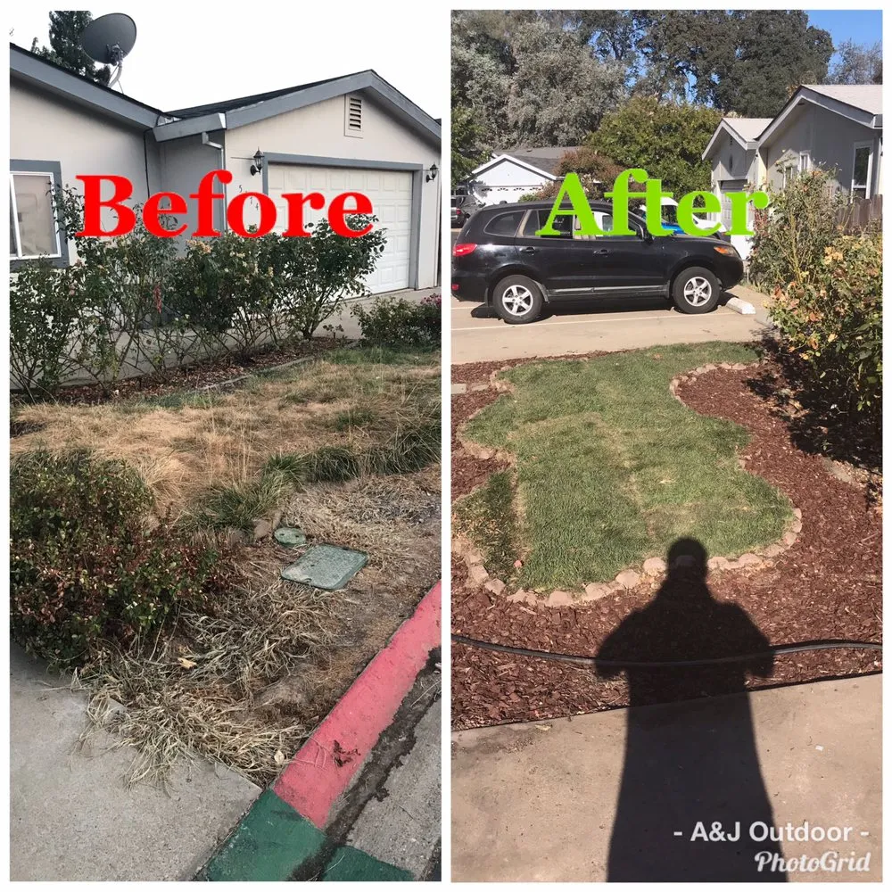 Professional lawn mowing service for residential properties across Ione, CA - A&J Outdoor Transformations
