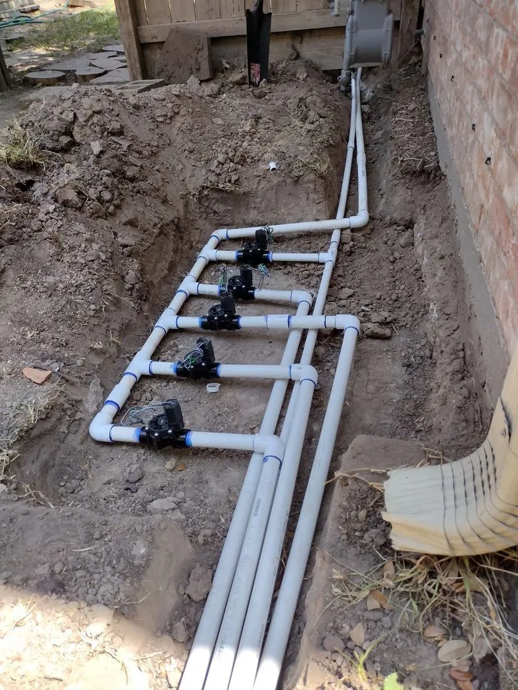 Expert outdoor landscaping in Houston, TX by AJ Rain Sprinkler