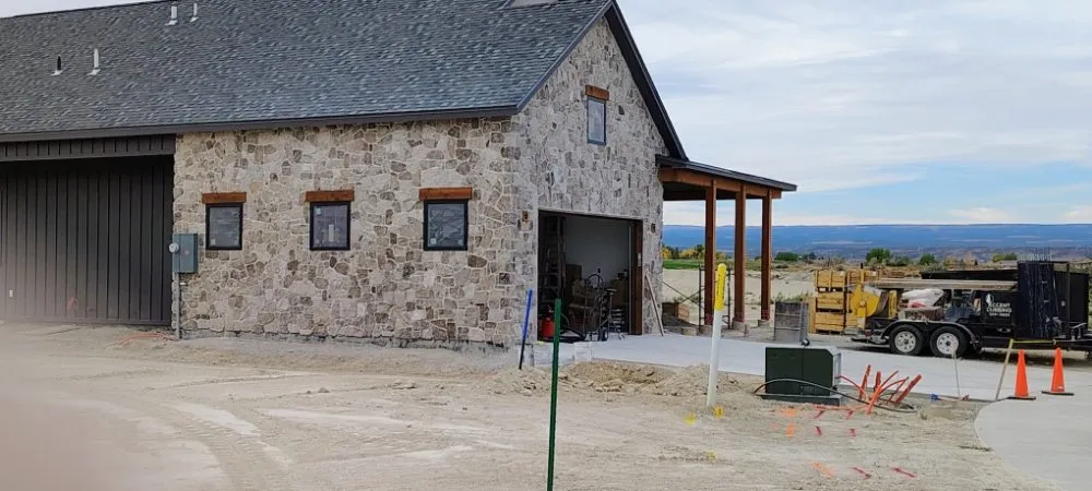 Affordable outdoor landscaping for homes in Delta, CO by AJ Rule Construction Masonry & More