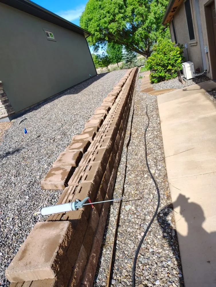 Professional residential landscaping in Delta, CO by AJ Rule Construction Masonry & More