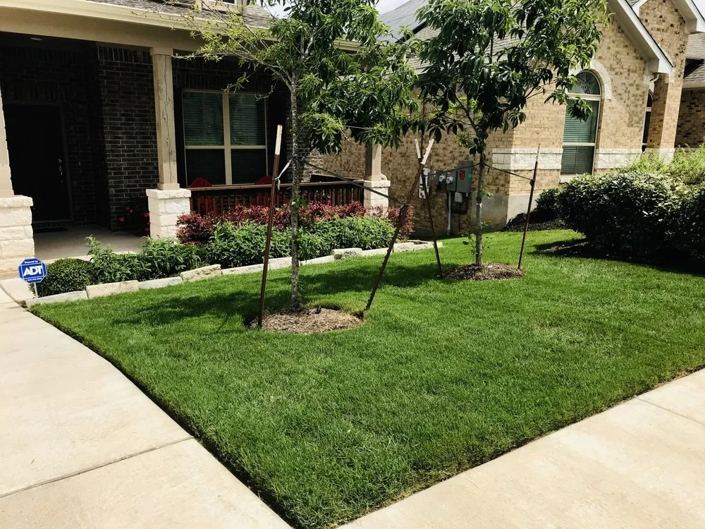 Affordable garden landscaping in Austin, TX by A&J South Austin Lawn