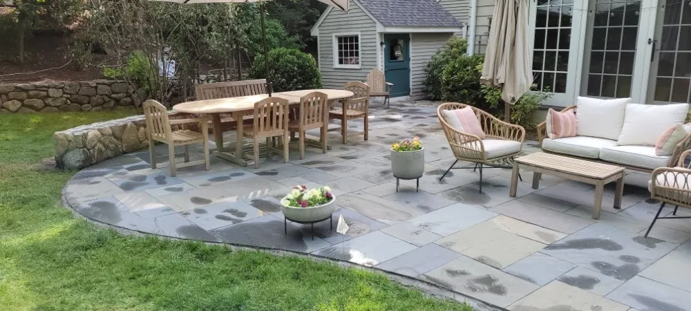 Trusted landscape design with custom design in Marlborough, MA by A&J Stoneworks and Landscaping