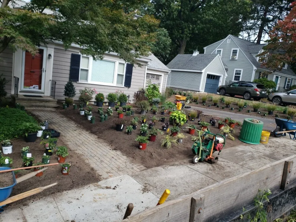 Trusted landscape installation in Marlborough, MA by A&J Stoneworks and Landscaping