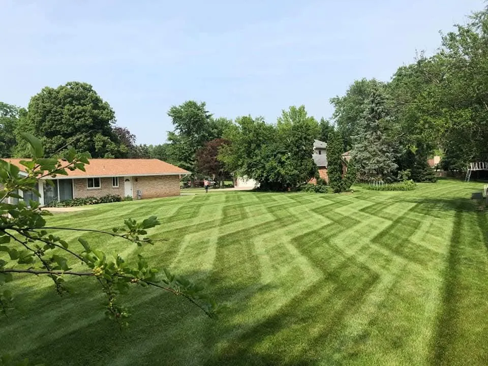 Reliable yard cleanup service for residential properties across Cuyahoga Falls, OH - AJ Terrian Luxury Lawn Care