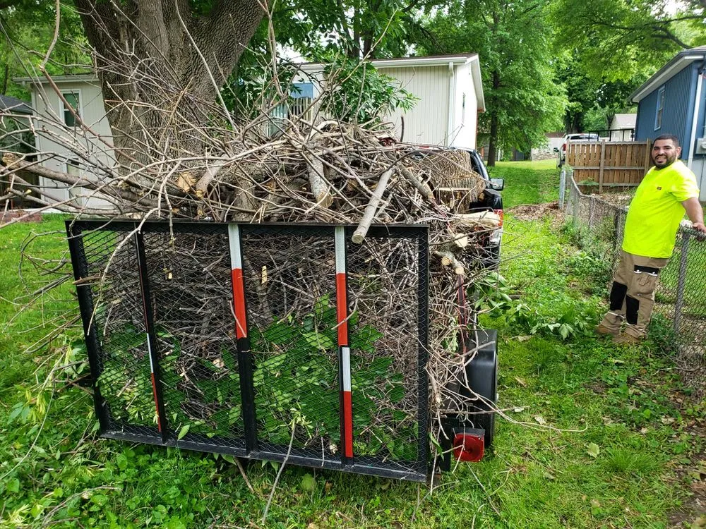 Affordable outdoor landscaping in Olathe, KS by A&J Tree Services Kc