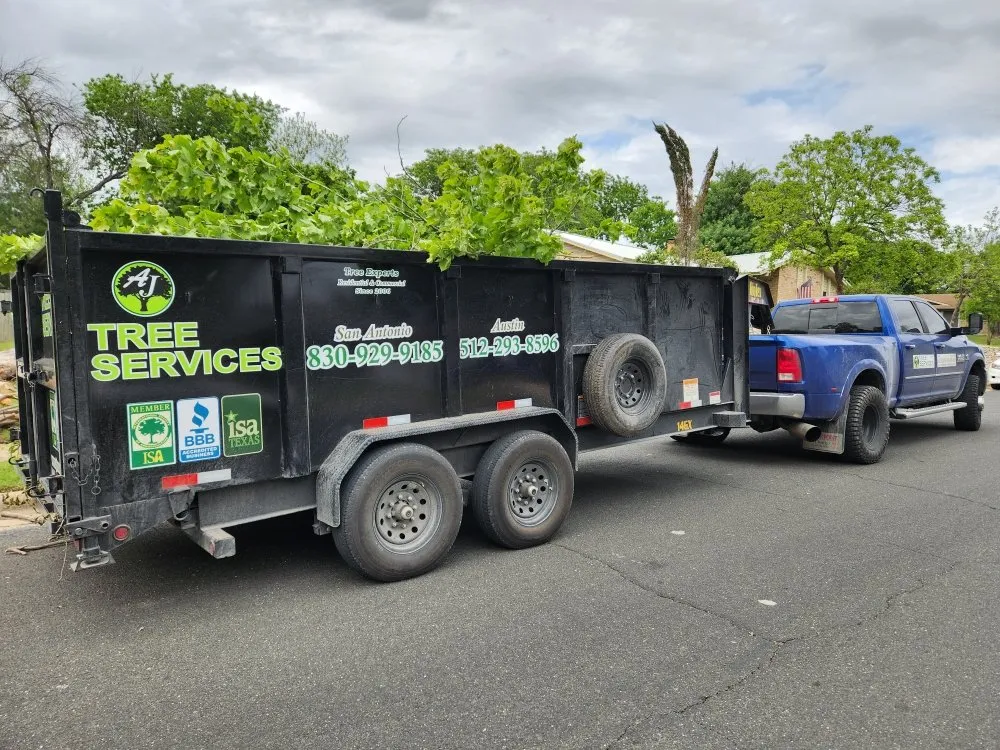 Reliable garden landscaping for beautiful yards in Kyle, TX by AJ Tree Services