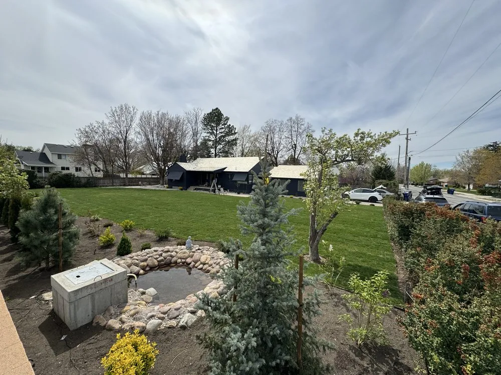 Professional yard cleanup service in Murray, UT by AJA Landscaping