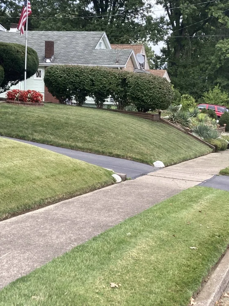 Professional outdoor landscaping for residential properties in Youngstown, OH by AJ&A Snow Removal and Lawn Care