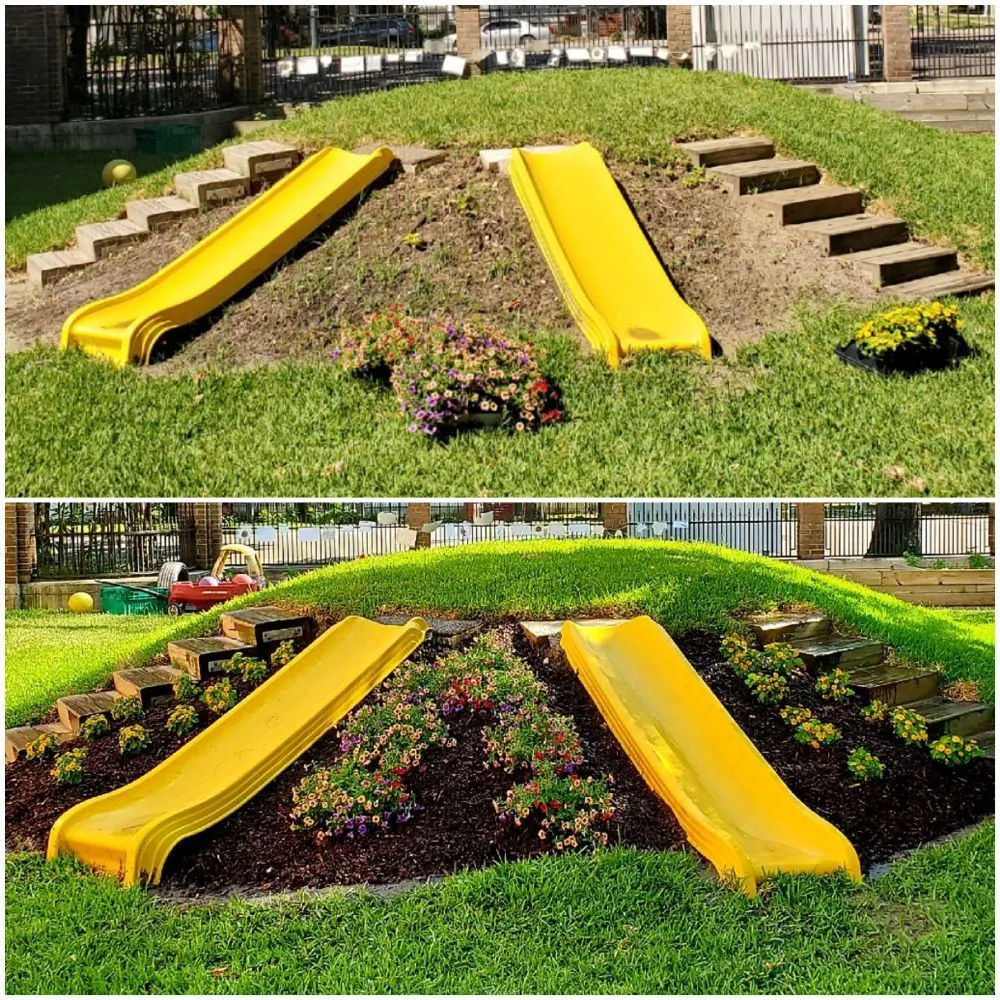 Top-rated garden landscaping in Metairie, LA by AJax Landscape