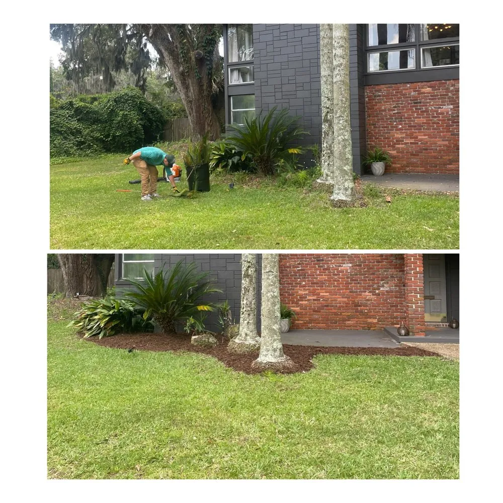 Affordable garden landscaping in Jacksonville, FL - Ajax Lawn And Handyman Service