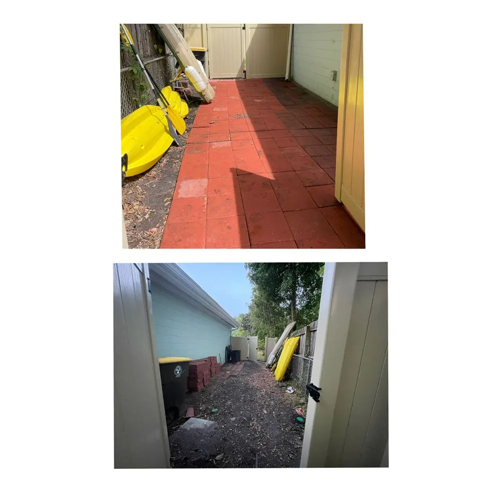 Custom yard cleanup service in Jacksonville, FL by Ajax Lawn And Handyman Service