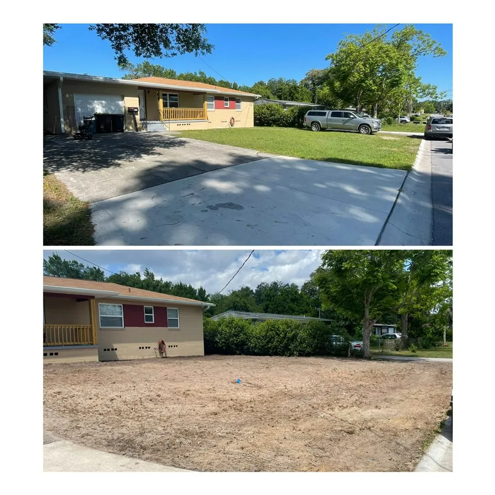 Custom yard cleanup service in Jacksonville, FL - Ajax Lawn And Handyman Service