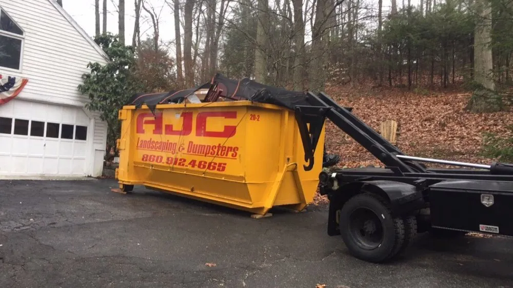 Professional landscape installation for outdoor upgrades in Oakdale, CT by AJC Landscaping & Dumpsters