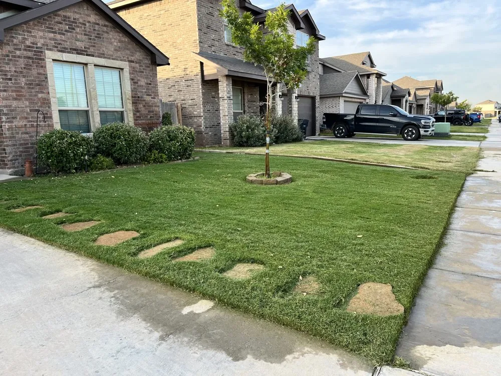 Top-rated landscape design for outdoor upgrades in Odessa, TX by AJC Landscaping & Mowing