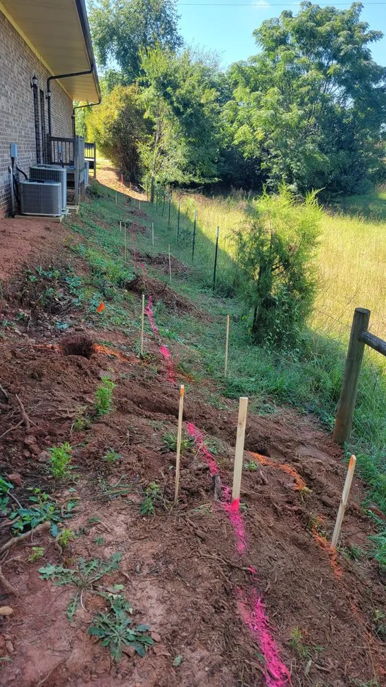 Professional garden landscaping for beautiful yards in McDonough, GA by AJC Lawn Care