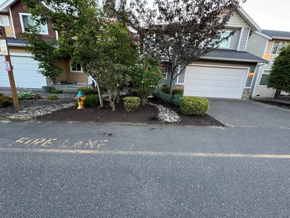 Affordable landscape installation with custom design in Lynnwood, WA by AJL Landscaping Services