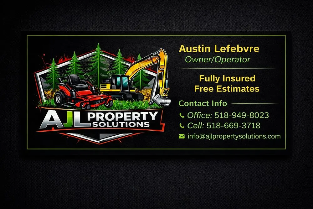 Custom yard cleanup service in Stillwater, NY - AJL Property Solutions