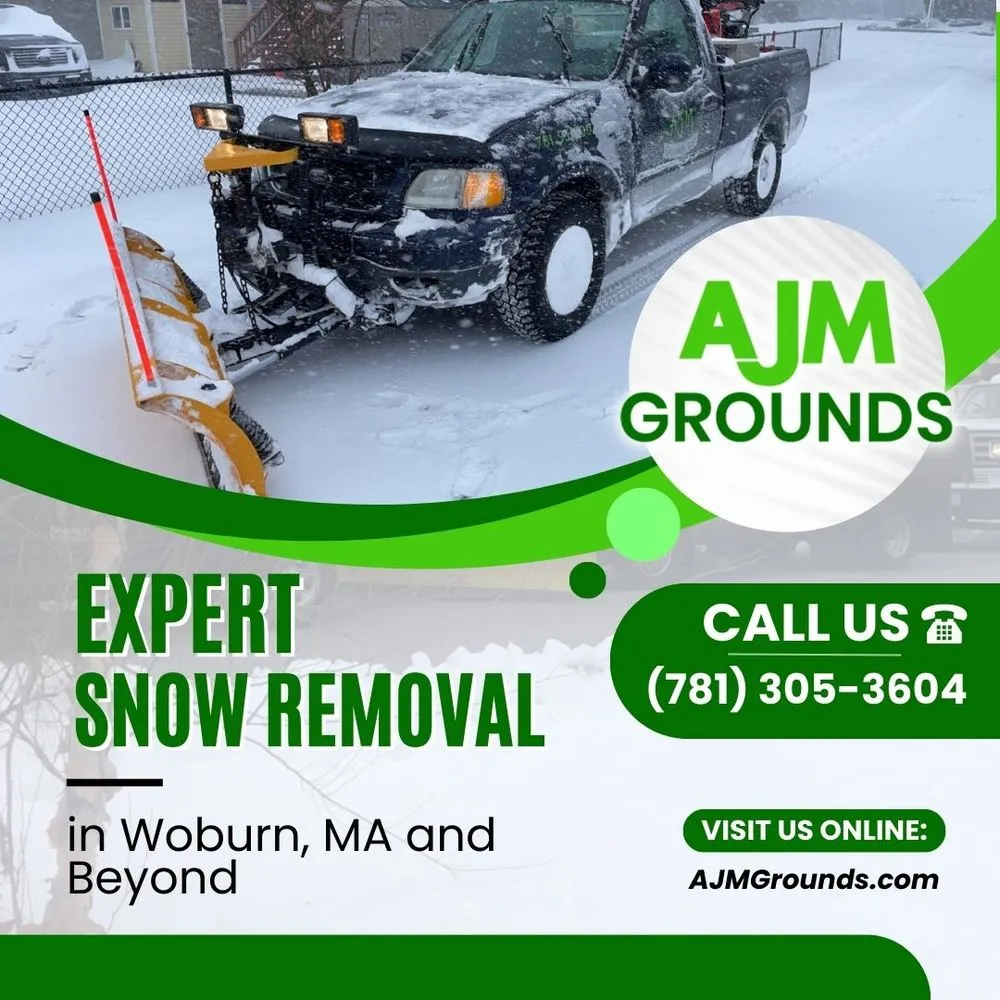Reliable outdoor landscaping experts serving Woburn, MA - AJM Grounds