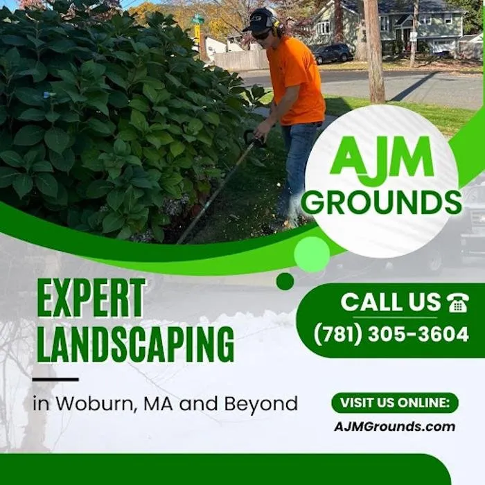 Professional landscape design experts serving Woburn, MA - AJM Grounds