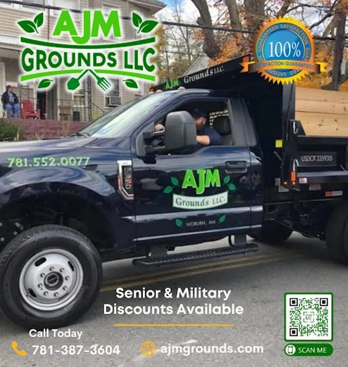 Top-rated yard cleanup service experts serving Woburn, MA - AJM Grounds