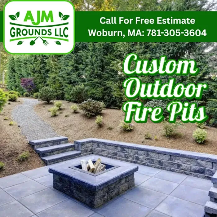 Top-rated landscape design in Woburn, MA by AJM Grounds