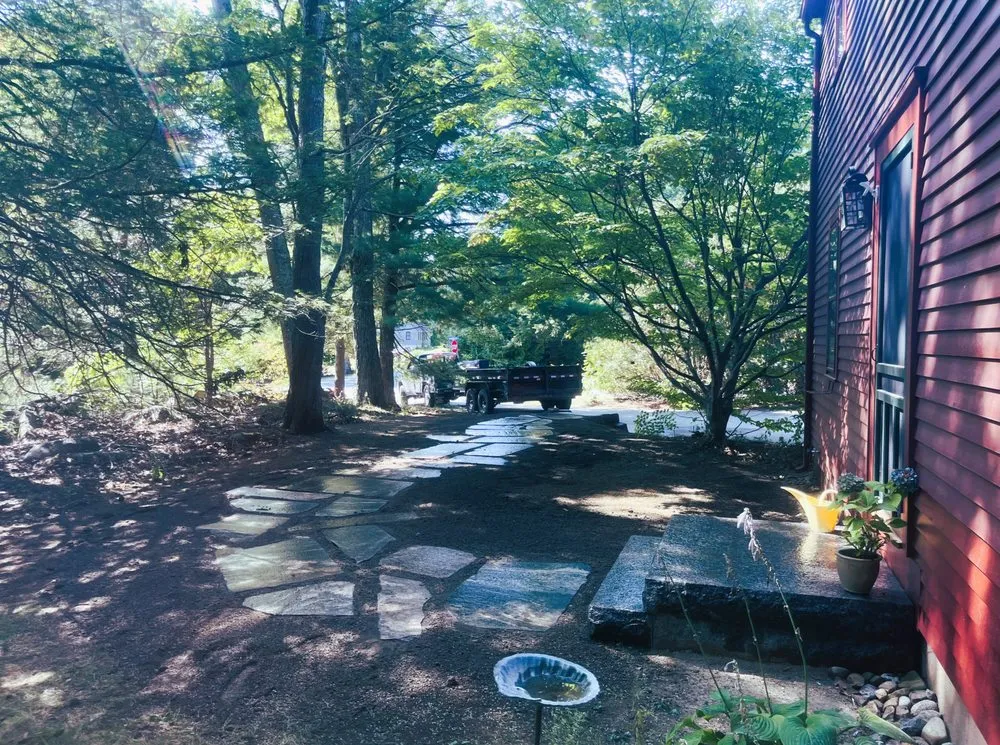 Expert landscape design for year-round maintenance in North Berwick, ME by Ajna Stonescapes