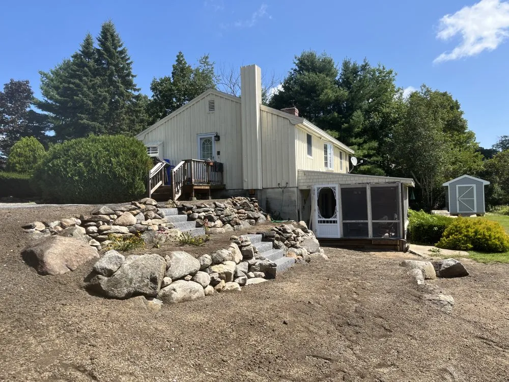 Expert landscape installation in North Berwick, ME - Ajna Stonescapes