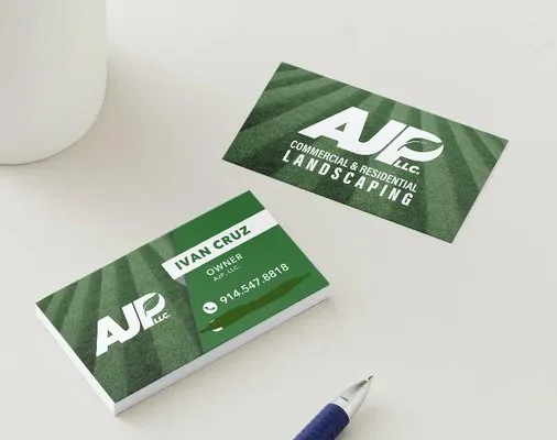 AJP Commercial & Residential Landscaping Logo