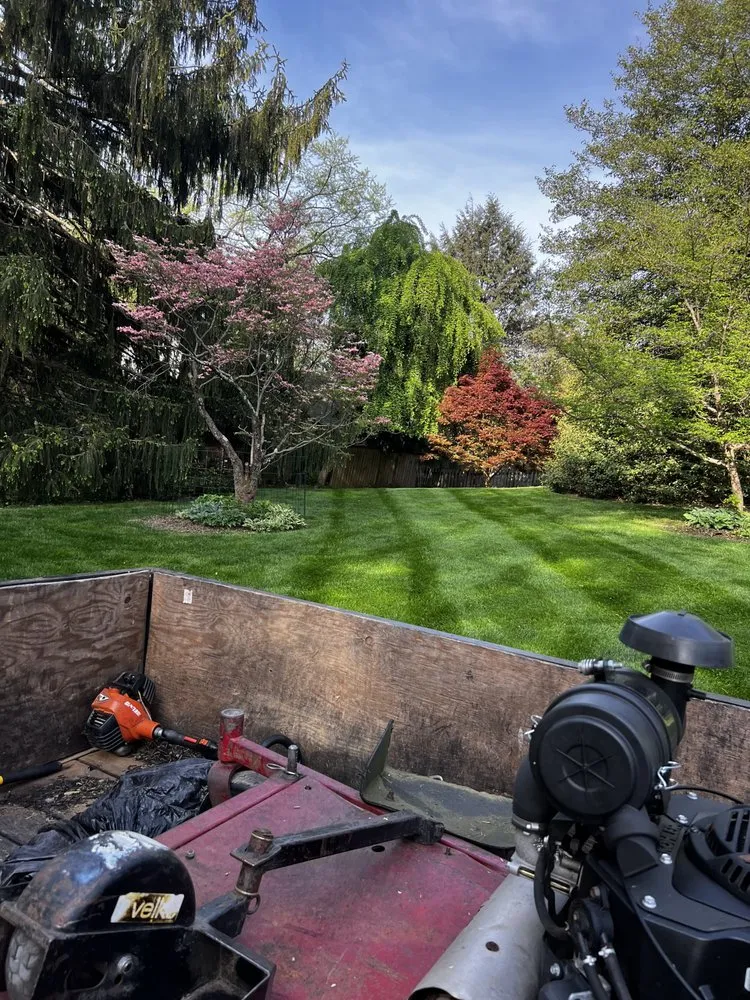 Custom lawn mowing service in Elkridge, MD by AJR Landscaping Services