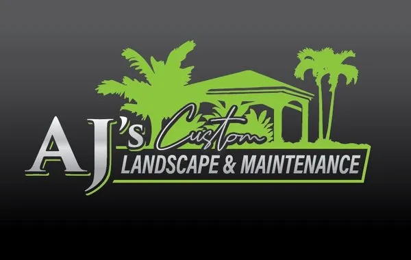 AJ’s Custom Landscape & Maintenance Logo