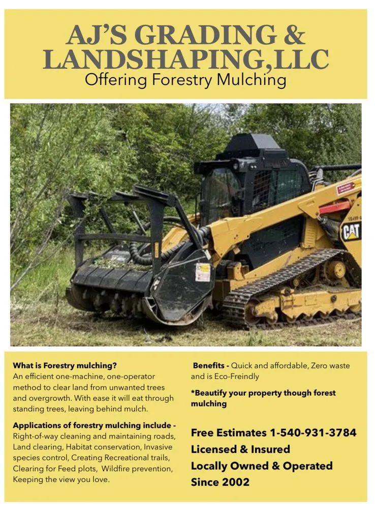 Reliable landscaping services in Gore, VA - AJs Grading and Landshaping
