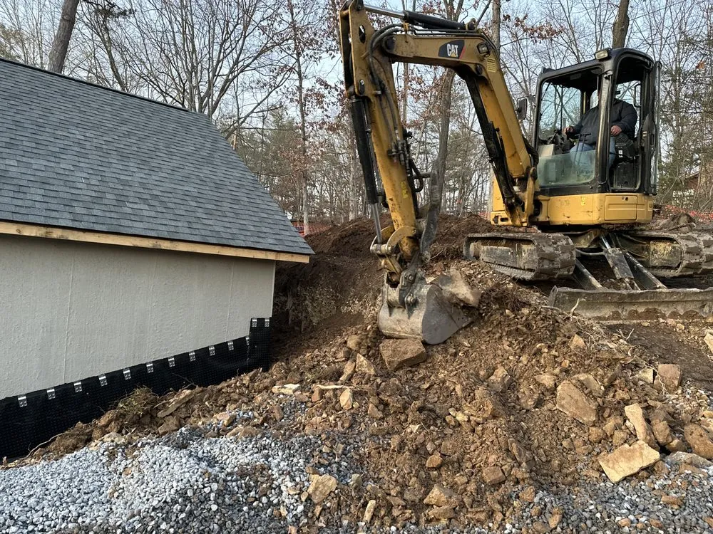 Professional landscape installation in Gore, VA by AJs Grading and Landshaping