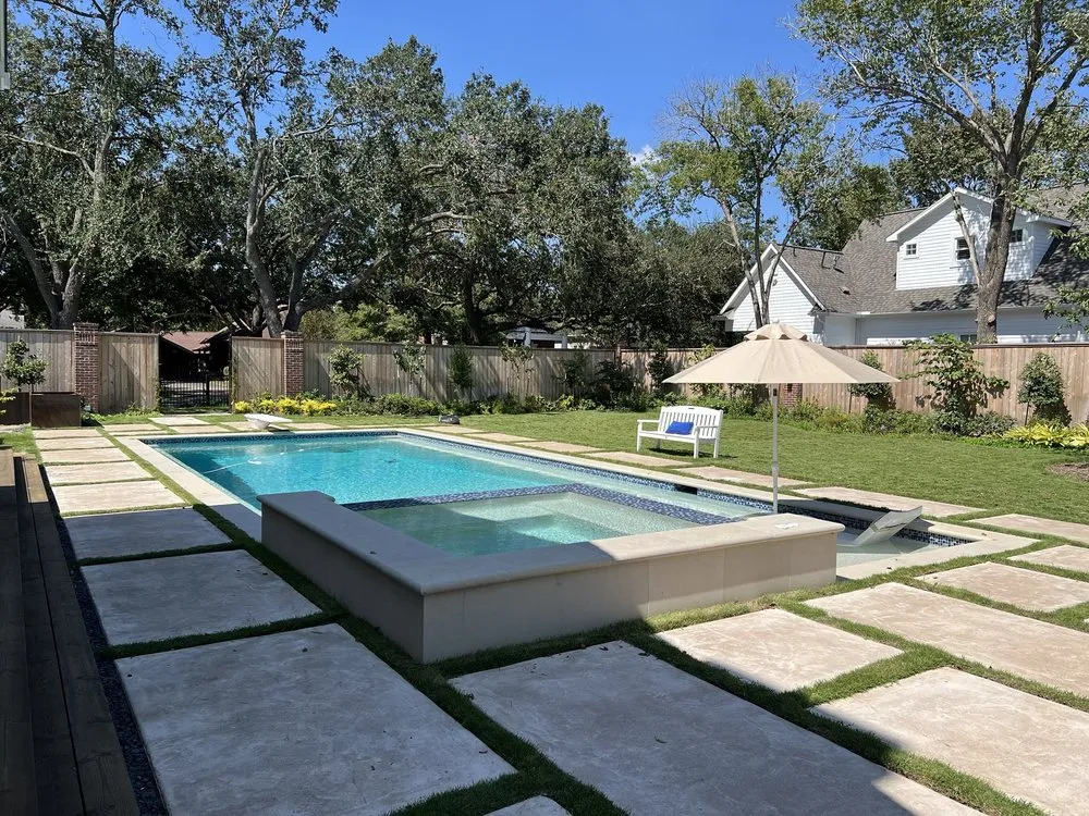 Professional outdoor landscaping for homes in Houston, TX by AJ's Landscaping & Design, Inc