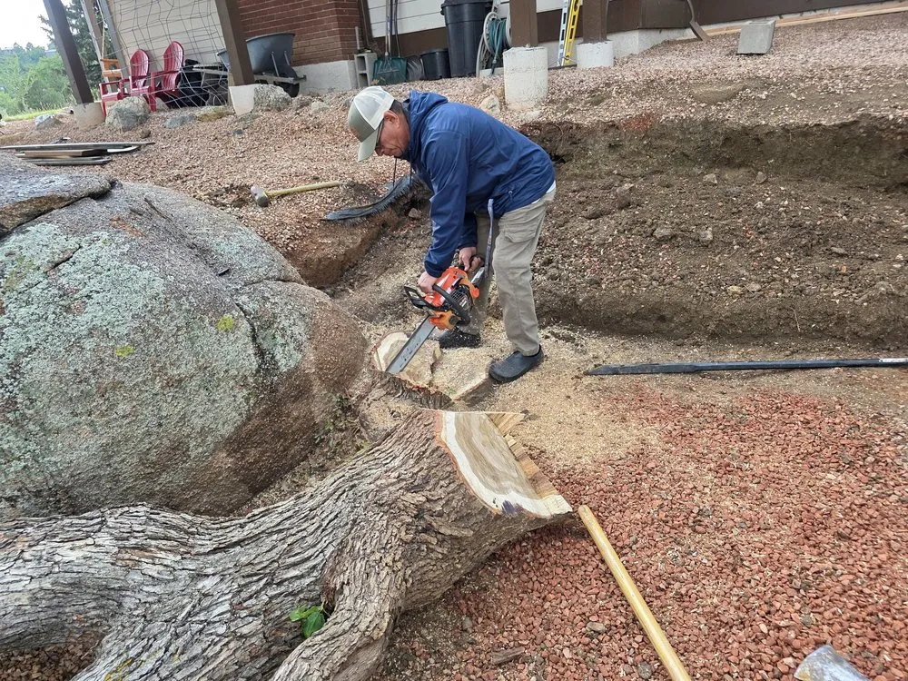 Professional lawn mowing service in Colorado Springs, CO by AJ's Landscaping Service