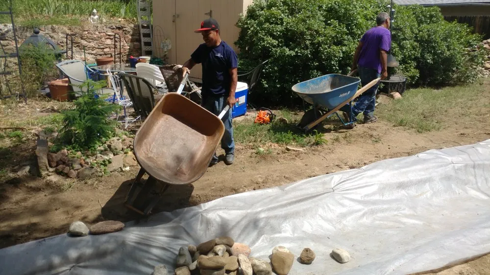 Professional garden landscaping in Colorado Springs, CO by AJ's Landscaping Service