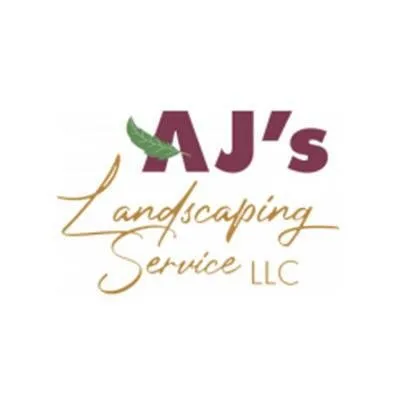 AJ's Landscaping Service Logo