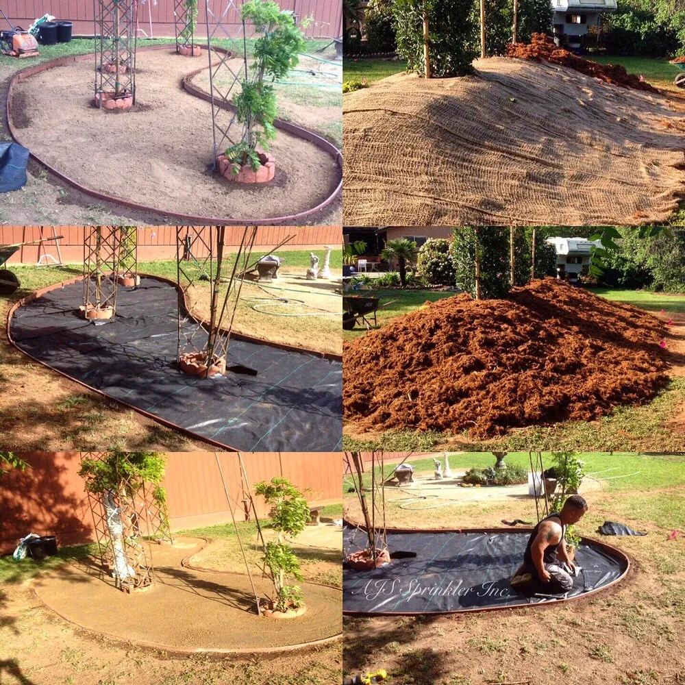 Professional garden landscaping experts serving Redwood City, CA - AJS Sprinkler