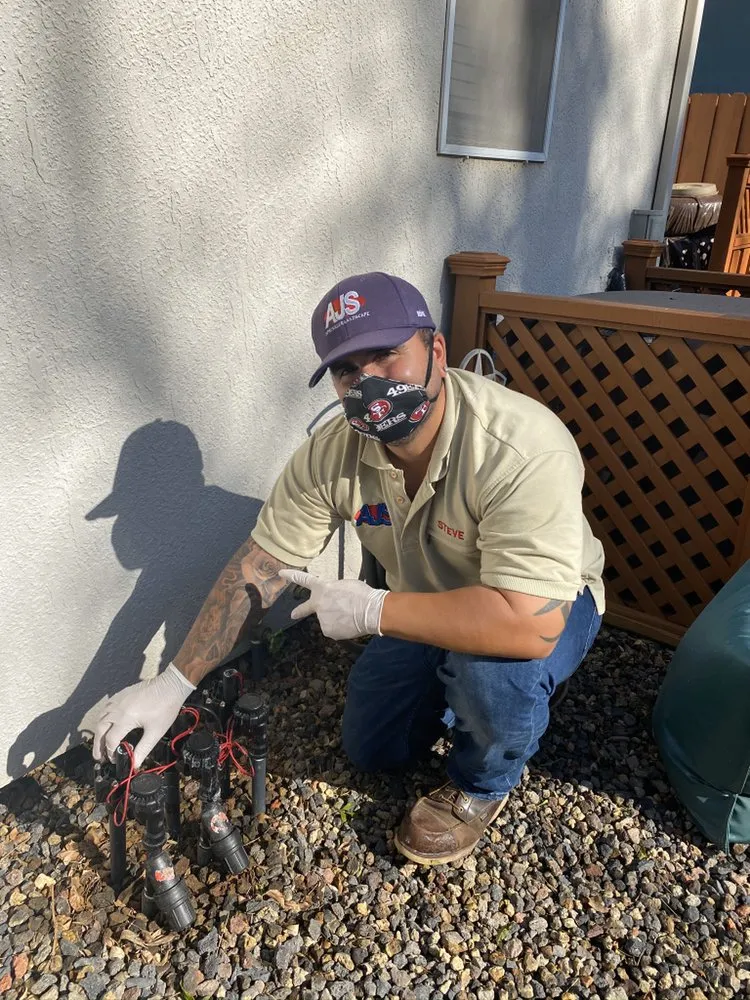 Custom lawn mowing service for residential properties in Redwood City, CA by AJS Sprinkler