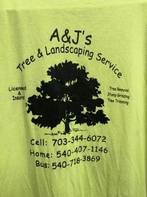 A&J's Tree & Landscaping Services Logo